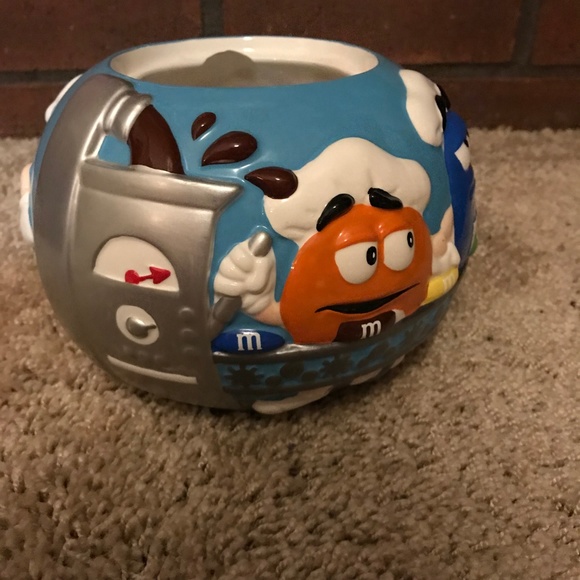 M&M'S Holiday Bundle 2 Mms Mm Holiday Xmas Ceramic Canisters Poshmark
